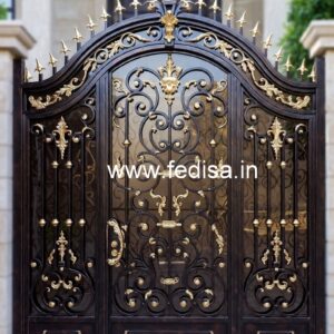 Modern Exterior Gate Grill Design for Villas No-5774