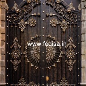 Contemporary Main Gate Grill Design with Luxury Style No-5784
