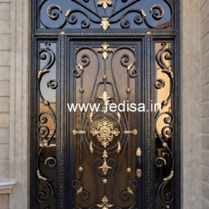 Beautiful Exterior Gate Grill Design for Villas No-5787