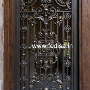 Modern Villa Entrance Gate Grill Design Inspiration No-5799