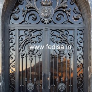 Beautiful Iron Gate Grill Design for Premium Houses No-5829
