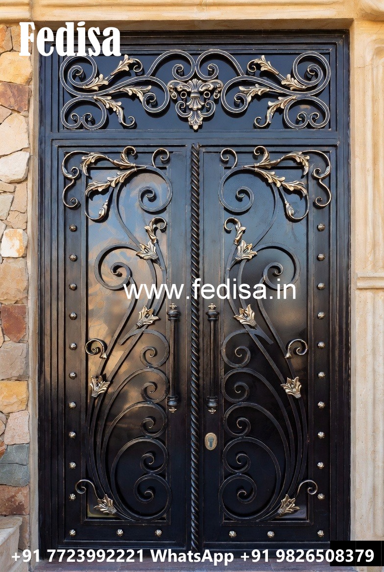 Modern House Front Gate Grill Design with Luxury Style No-5836