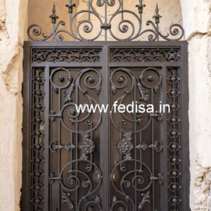 Beautiful Modern Grill Gate Design for Luxury Villas No-5865