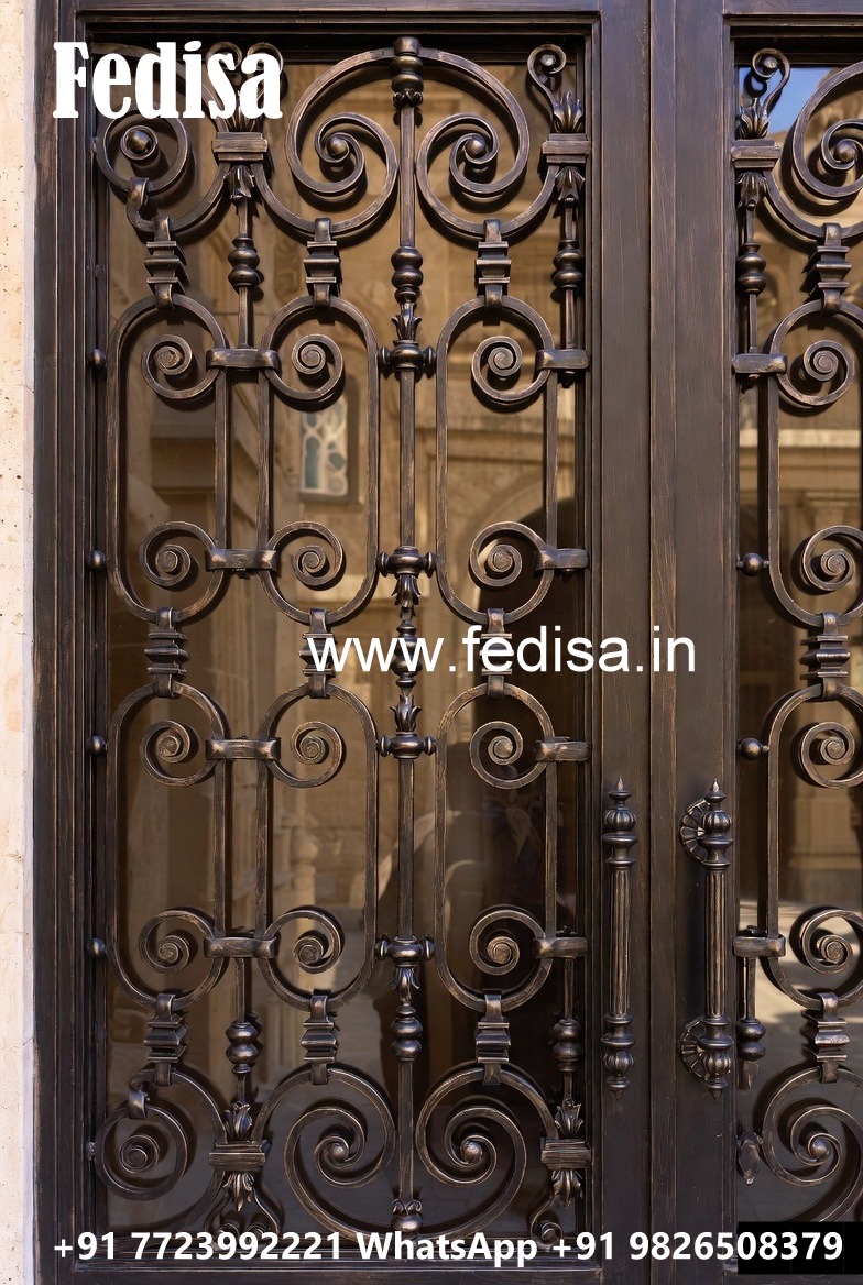 Royal Villa Entrance Gate Grill Design No-5871