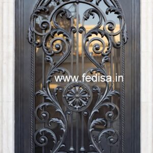 Premium Black Metal Gate Grill Design Ideas No-5887