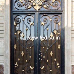 Modern Fancy Steel Gate Grill Design for Homes No-5894