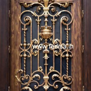 Stylish House Entrance Grill Gate Design Trends No-5898