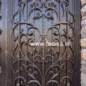 Elegant Villa Exterior Gate Grill Design No-5900