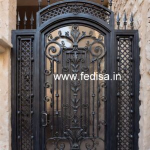 Royal Steel Gate Grill Design for Luxury Homes No-5901