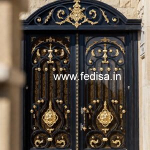 Elegant Modern Iron Gate Grill Design No-5907