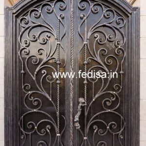 Modern Villa Entrance Grill Gate Design Inspiration No-5920