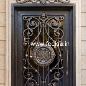 Elegant Designer Gate Grill Design for Luxury Residences No-5930