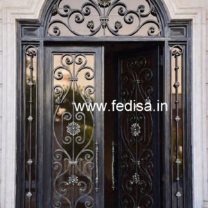 Contemporary Decorative Main Gate Grill Design No-5937