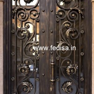 Stylish Decorative Entrance Gate Grill Design No-5946