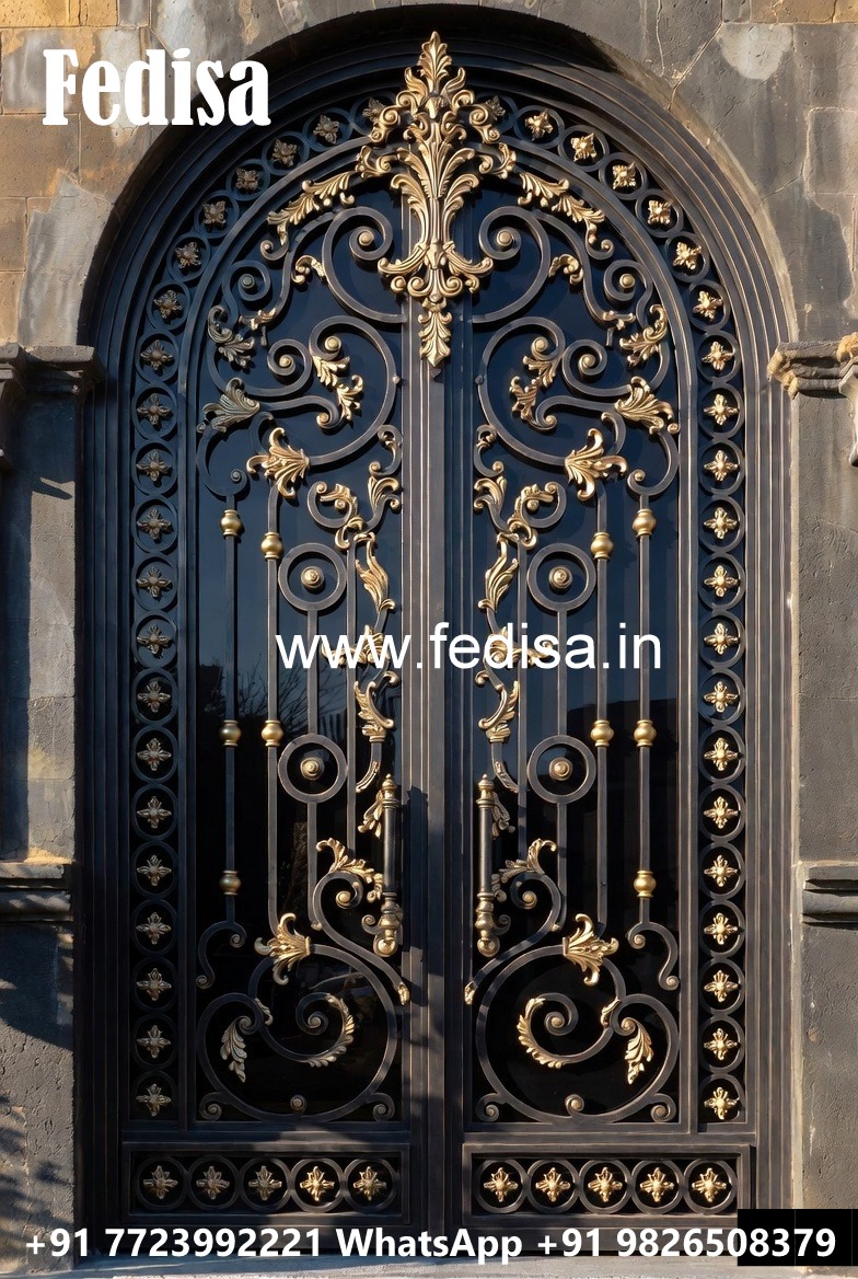 Premium Main Door Gate Grill Design for Homes No-5952