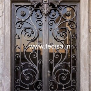 Stylish Geometric Grill Gate Design Inspiration No-5953
