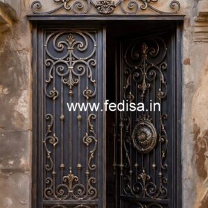 Modern Villa Exterior Gate Grill Design Ideas No-5955