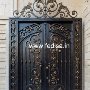 Royal Exterior Grill Gate Design for Villas No-5967