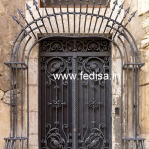 Elegant Decorative House Gate Grill Design No-5982
