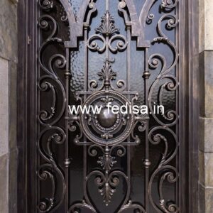 Luxury Villa Front Entrance Gate Grill Design No-5989