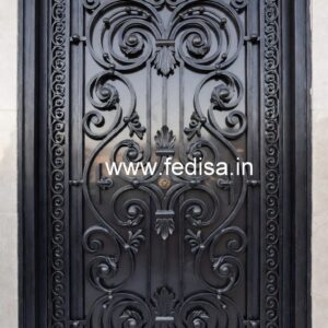 Artistic Decorative Steel Grill Gate Design Ideas No-5997