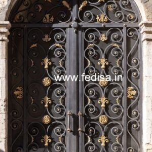 Decorative Gate Grill Design for Home Security and Style No-6006