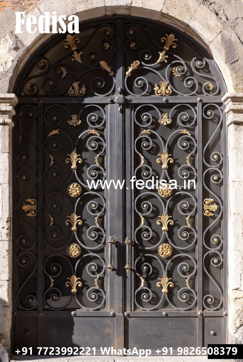 Decorative Gate Grill Design for Home Security and Style No-6006