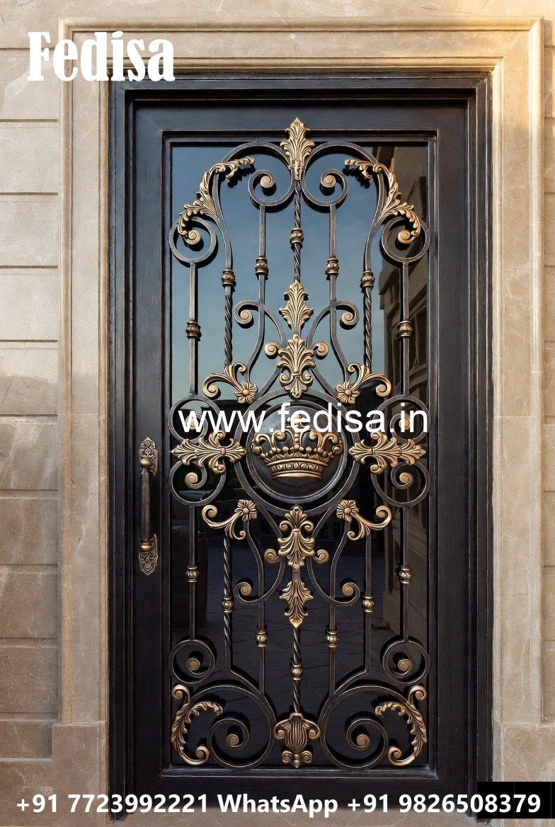 Simple and Elegant Gate Grill Design for Homes No-6018