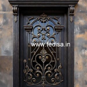 Decorative Steel Gate Grill Design for Luxury Homes No-6023