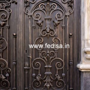 Trendy Gate Grill Design for Urban House Fronts No-6028