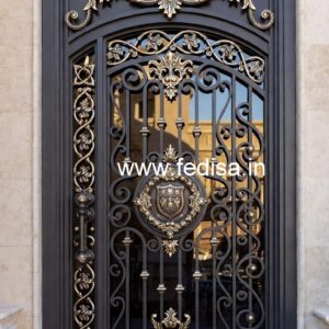 Front Yard Gate Grill Design for Stylish Entrance No-6057
