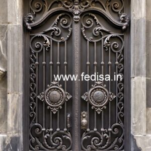 Attractive House Gate Grill Design for Modern Villas No-6059
