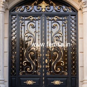 Beautiful Main Entrance Gate Grill Design Ideas No-6062