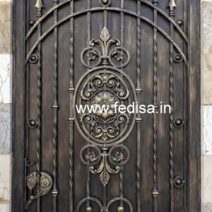 Heavy Iron Gate Grill Design for Luxury Homes No-6072