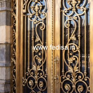 Premium House Gate Grill Design with Modern Finish No-6079