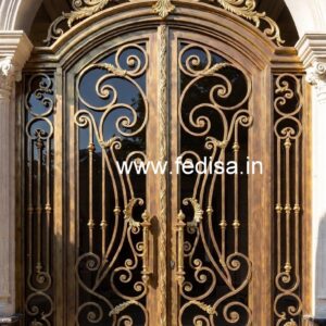 Trendy Villa Gate Grill Design for Exterior Beauty No-6092