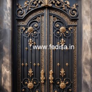 Premium Iron Gate Grill Design for Luxury Villas No-6104