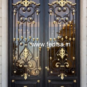 Stylish Decorative Gate Grill Design for Villas No-6123