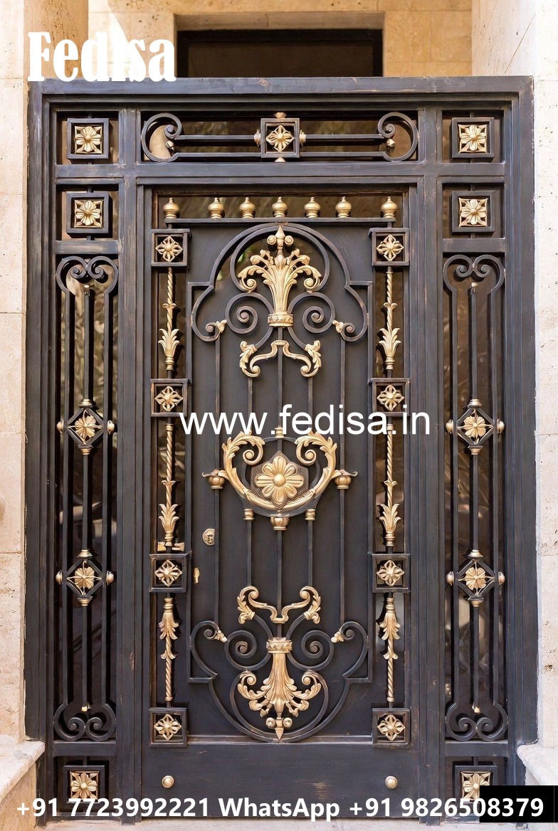 Luxury Steel Grill Gate Design for Home Exterior No-6127