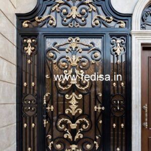 Beautiful Iron Gate Grill Design for Premium Houses No-6129