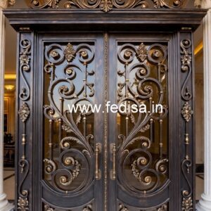 Modern CNC Gate Grill Design for Stylish Homes No-6131