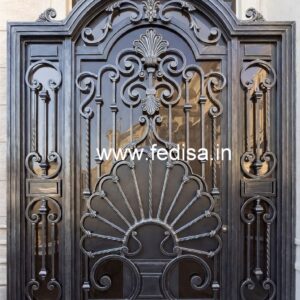 Modern Minimal Gate Grill Design for Elegant Homes No-6159