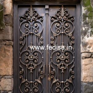 Premium Steel Gate Grill Design for House Exteriors No-6168
