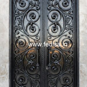 Modern Fancy Gate Grill Design for Elegant Houses No-6169