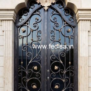 Decorative Steel Grill Gate Design for Luxury Homes No-6189