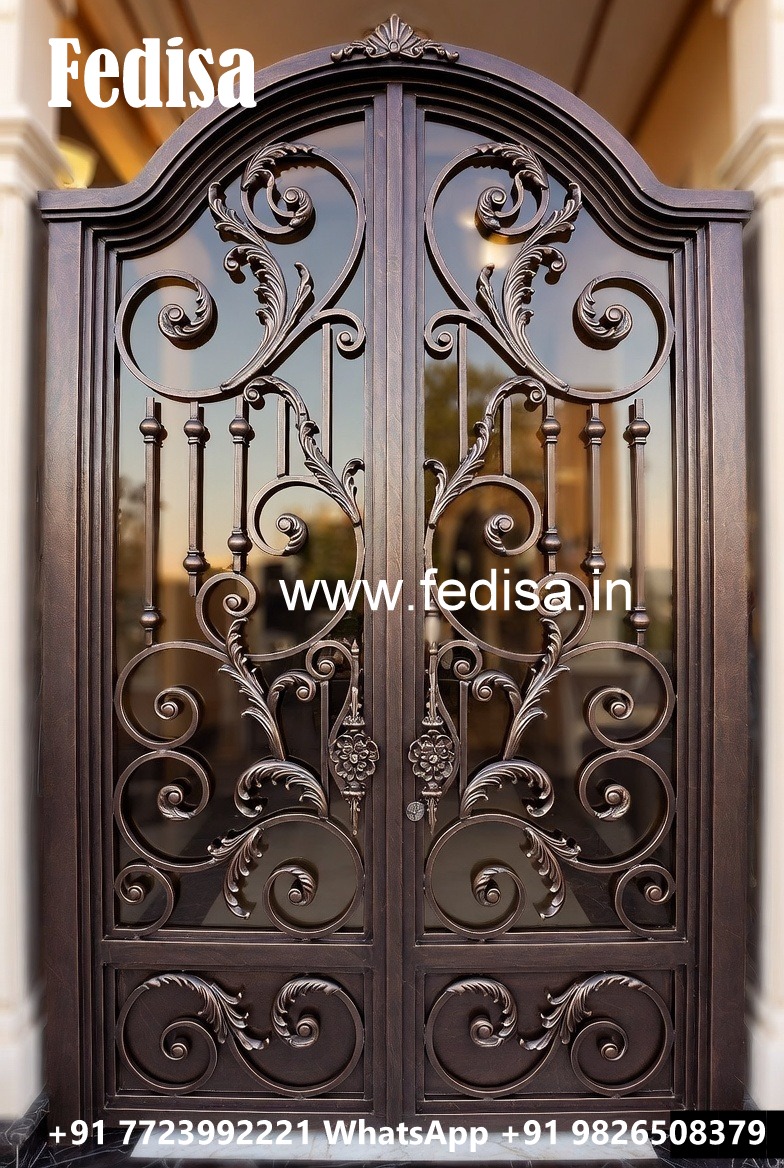 Modern Main Entrance Grill Gate Design Ideas No-6210