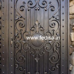 Decorative Sliding Gate Grill Design for Modern Homes No-6218