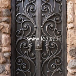 Stylish Villa Front Gate Grill Design Ideas No-6229