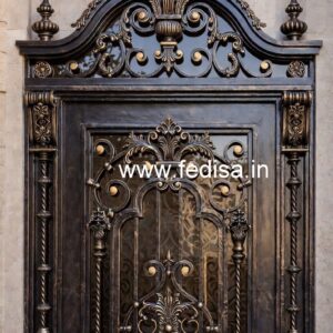 Fancy Exterior Steel Gate Grill Design Inspiration No-6245