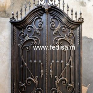 Stylish Decorative Entrance Gate Grill Design No-6246